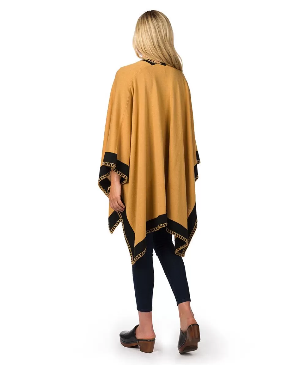 Patricia Nash Color Block Short Shawl Cheap