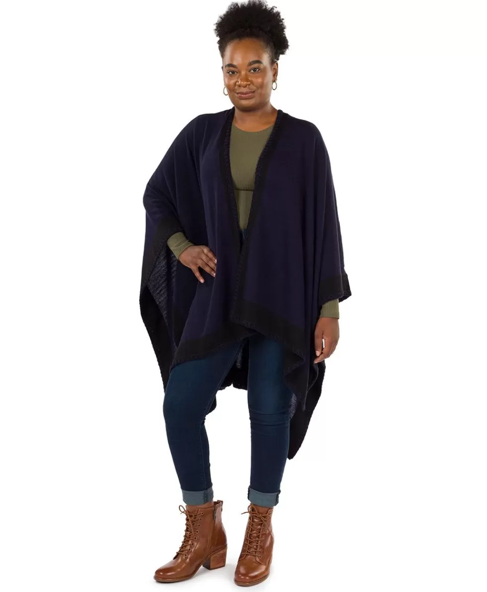 Patricia Nash Color Block Short Shawl Cheap