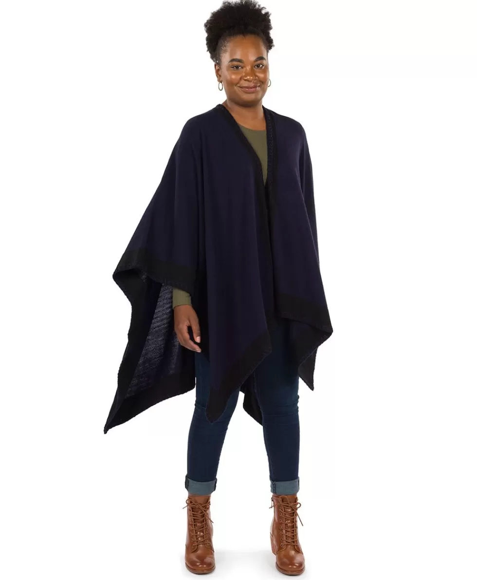 Patricia Nash Color Block Short Shawl Cheap