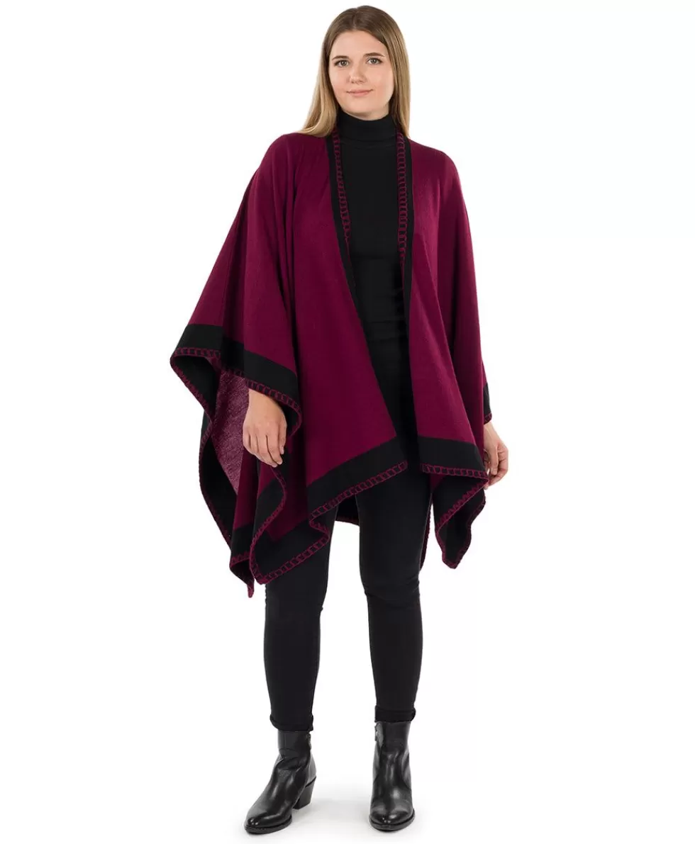 Patricia Nash Color Block Short Shawl Cheap